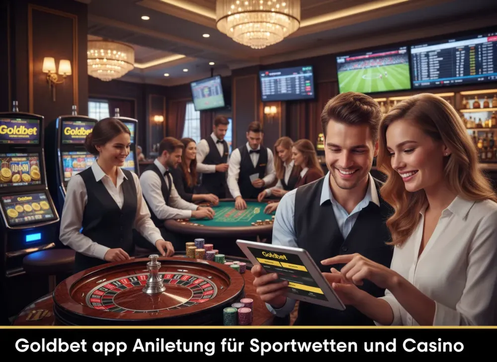 Goldbet app Anleitung für Sportwetten und Casino