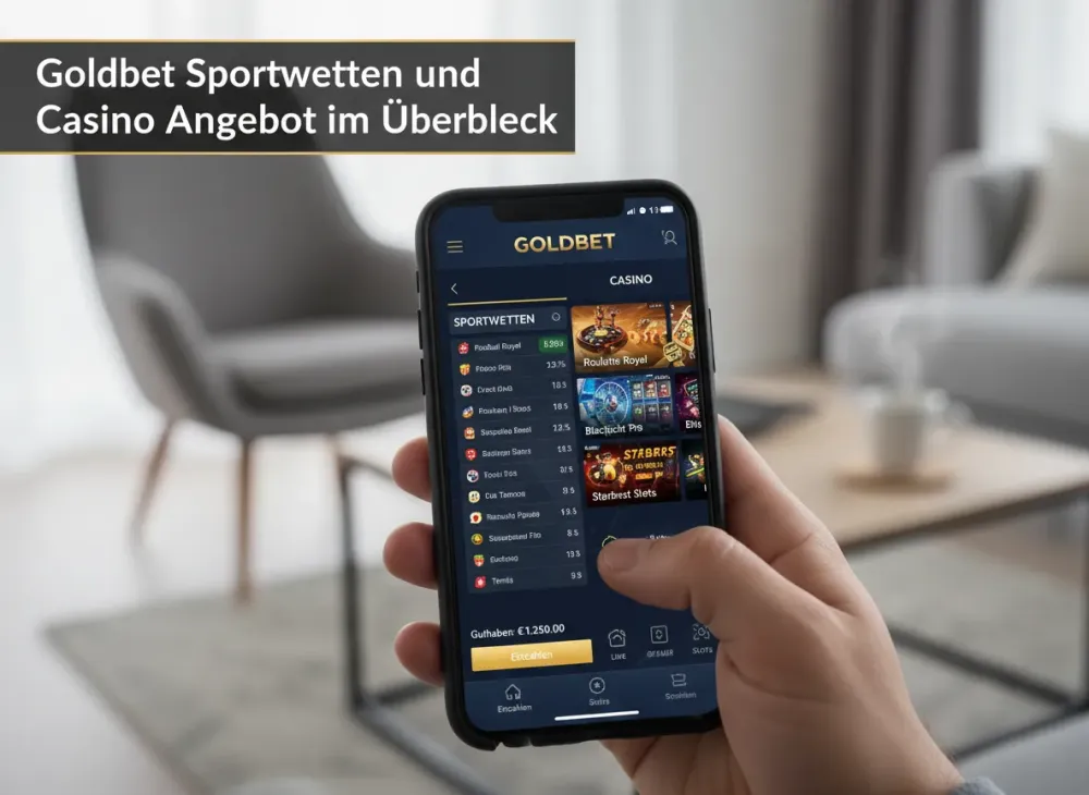 Goldbet Sportwetten und Casino Angebot im Überblick